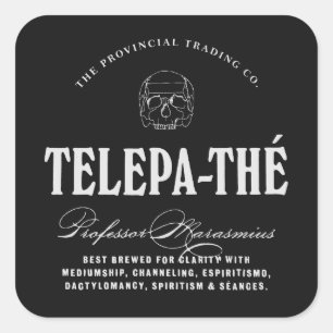 TELEPA-THÉ - apothecary label