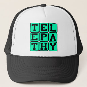 Telepathy, Reading Minds Trucker Hat