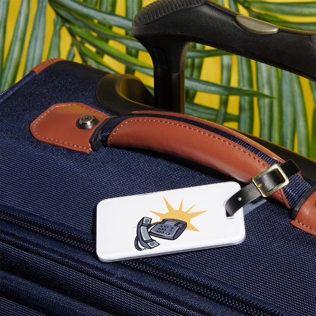 Telephone Communications Luggage Tag (Creator Uploaded)
