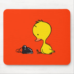 Telephone & Duck Mouse Pad