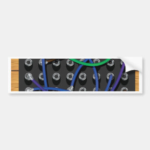Telephone Exchange Cables Bumper Sticker