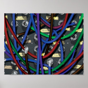 Telephone Exchange Poster