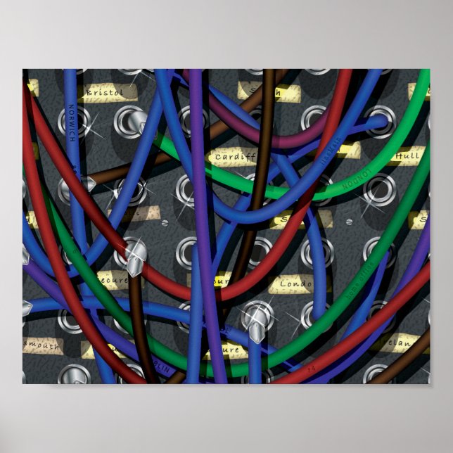 Telephone Exchange Poster (Front)