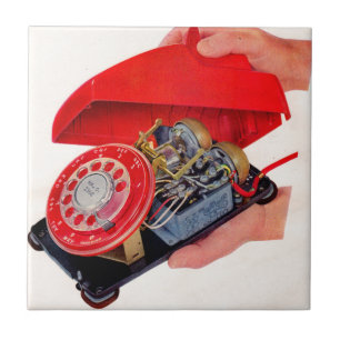 telephone guts revealed tile