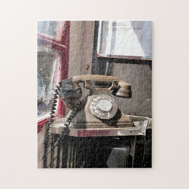 TELEPHONE JIGSAW PUZZLE (Vertical)