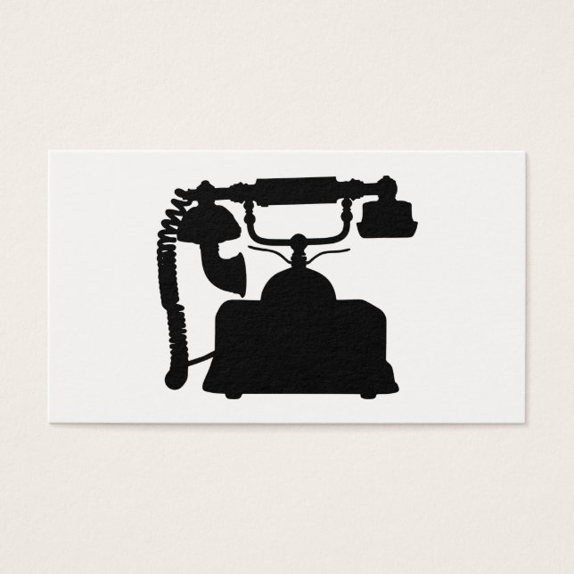 Telephone Silhouette (Front)