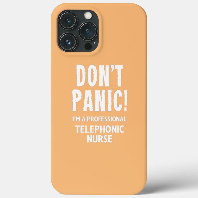 Telephonic Nurse  Case-Mate iPhone Case (Back)