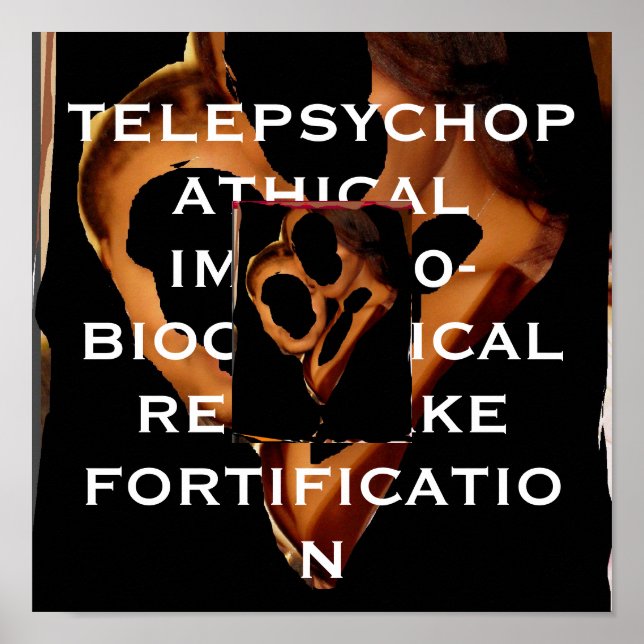 TELEPSYCHOPATHICAL IMMUNO-BIOCHEMICAL RE... Poster (Front)