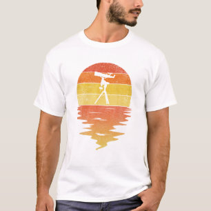Telescope Astronomy shirt retro