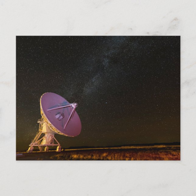 Telescope Milky Way | San Agustin New Mexico Postcard (Front)