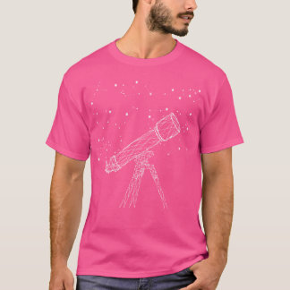Telescope Star Constellations Outer Space Galaxy A T-Shirt