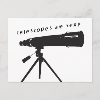 Telescopes Postcard