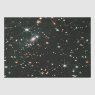 Telescopic Deep Space Galaxies Stars Seamless Tissue Paper