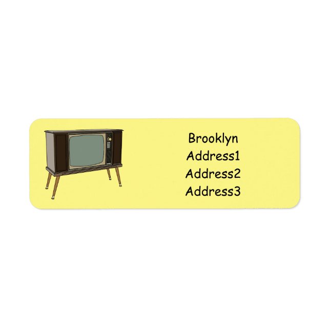 Television cartoon illustration (Front)