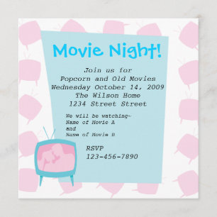 Television Moments Invitation