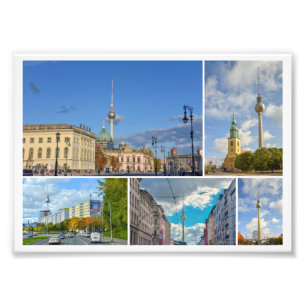 Television Tower, Berlin, Germany Photo Print