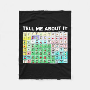 Tell Me About It Speech Language Pathology Aac Spe Fleece Blanket
