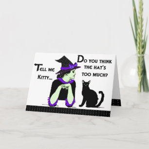 "Tell Me Kitty" Card