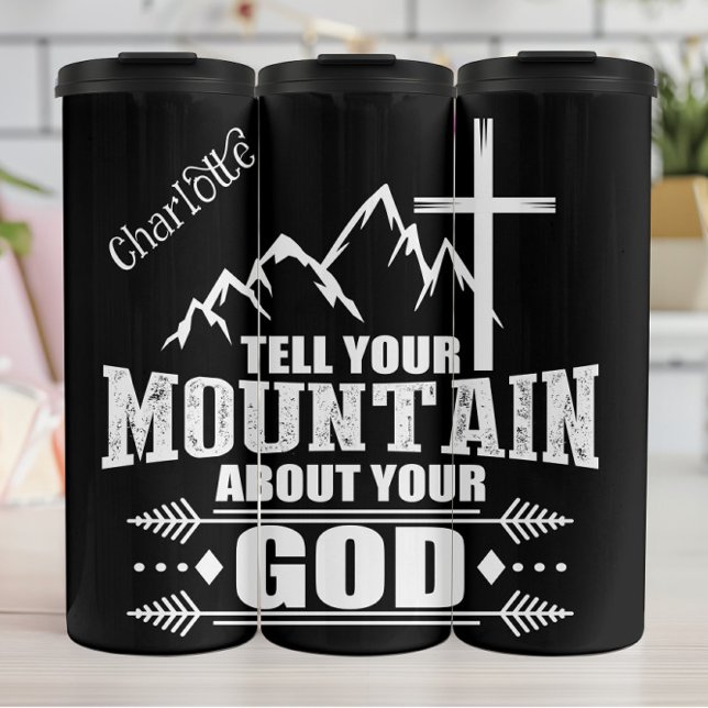 Tell Your Mountain Thermal Tumbler (Creator Uploaded)