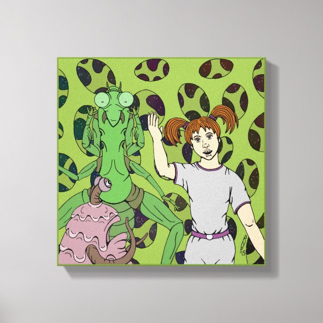 Telling Tales Canvas Print (Front)