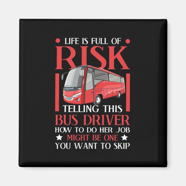Telling This Bus Driver How To Do Magnet (Front)