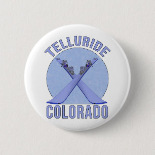 Telluride, Colorado 6 Cm Round Badge