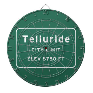 Telluride Colorado co Interstate Highway Freeway : Dartboard