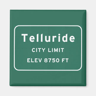 Telluride Colorado co Interstate Highway Freeway : Magnet