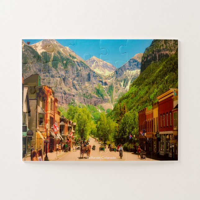 Telluride Colorado Jigsaw Puzzle (Horizontal)