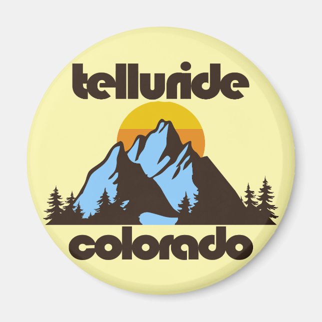 Telluride,Colorado Magnet (Front)