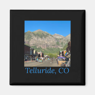 Telluride Colorado Main St Co Mountains Ski Town S Magnet