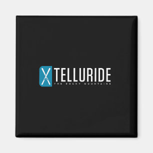Telluride Colorado Mountain Ski Magnet