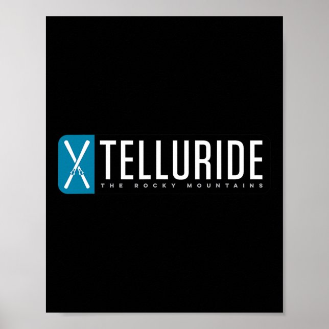 Telluride Colorado Mountain Ski  Poster (Front)