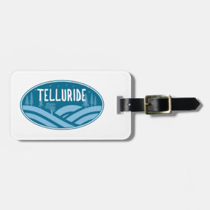 Telluride Colorado Outdoors Luggage Tag