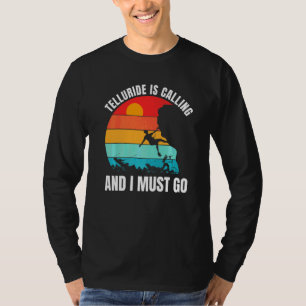 Telluride Colorado Retro Mountains Telluride 3 T-Shirt