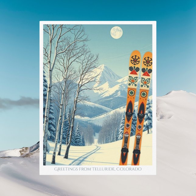 Telluride Colorado ski vacation Postcard (Creator Uploaded)