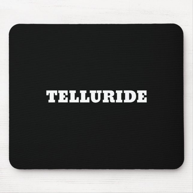 Telluride Colorado Skiing City  Mouse Pad (Front)