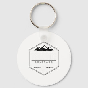 Telluride Colorado Snowboarding T Key Ring