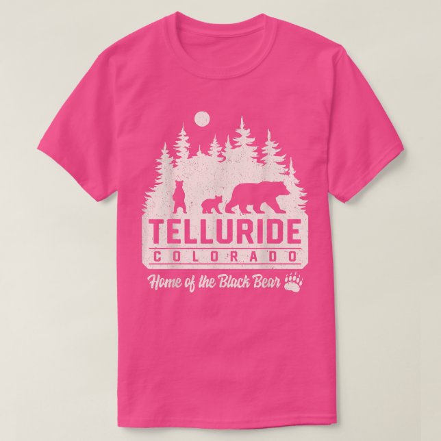 Telluride Colorado  T-Shirt (Design Front)