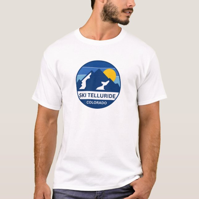 Telluride Ski Colorado T-Shirt (Front)