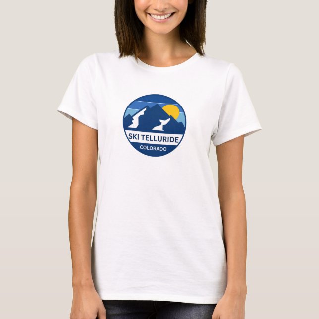 Telluride Ski Colorado T-Shirt (Front)