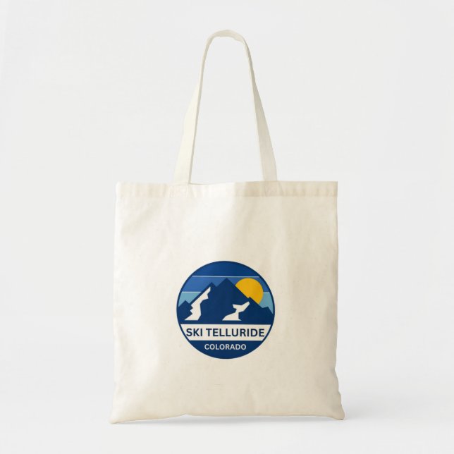 Telluride Ski Colorado Tote Bag (Front)