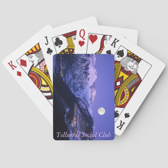 Telluride Social Club Playing Cards (Back)