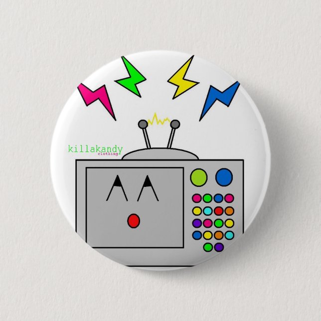 Telly Fright Badge :) (Front)