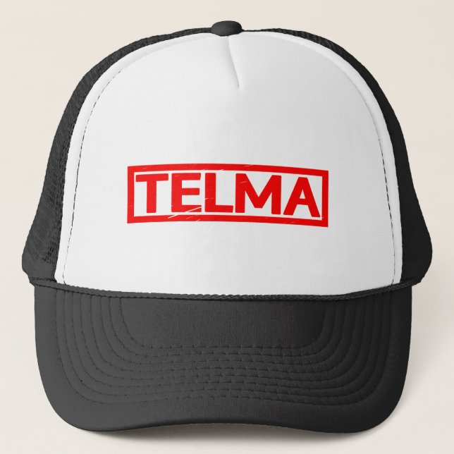 Telma Stamp Trucker Hat (Front)