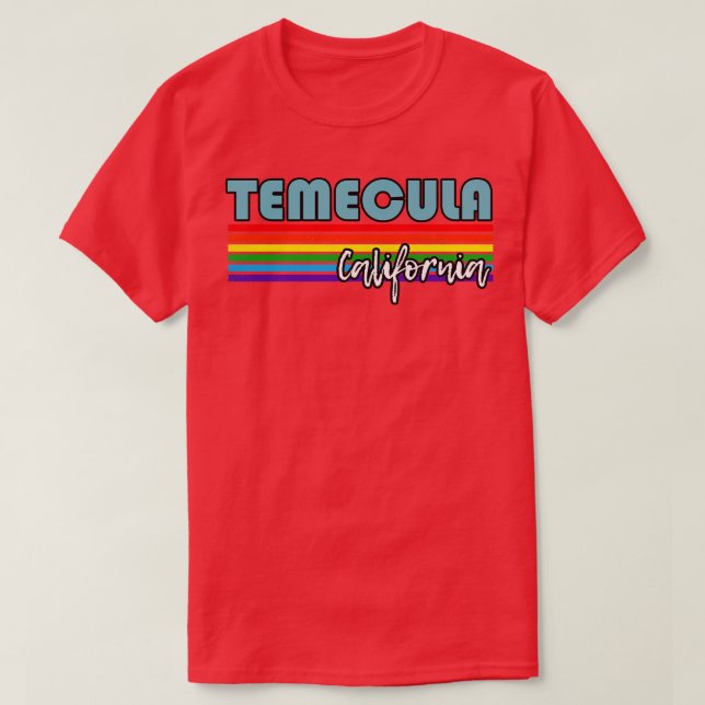 Temecula California Pride  Temecula LGBT Gift LGBT T-Shirt (Design Front)