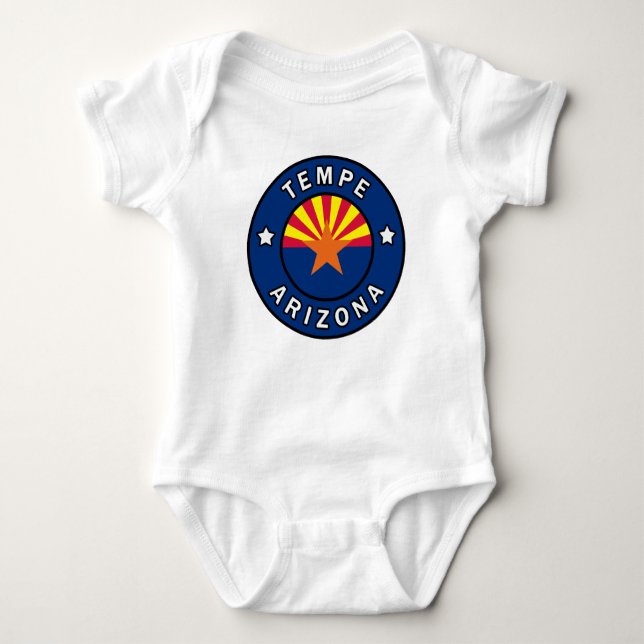 Tempe Arizona Baby Bodysuit (Front)