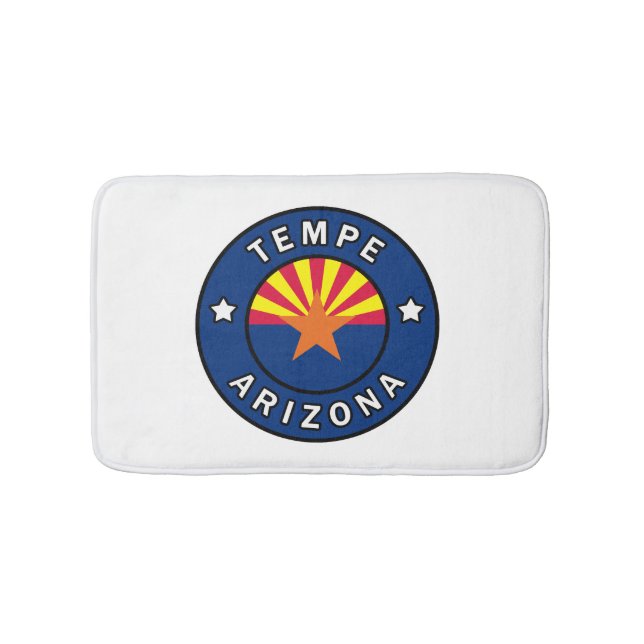 Tempe Arizona Bath Mat (Front)