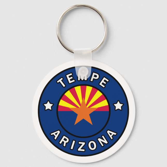 Tempe Arizona Key Ring (Front)