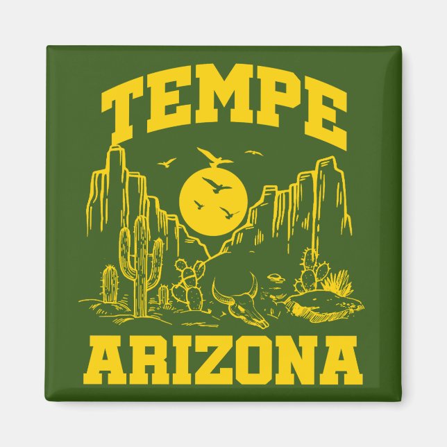 Tempe,Arizona Magnet (Front)